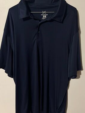 George Men's Polo Shirt in Navy Blue